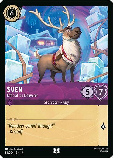 Sven - Official Ice Deliverer (Fabled) Near Mint Cold Foil