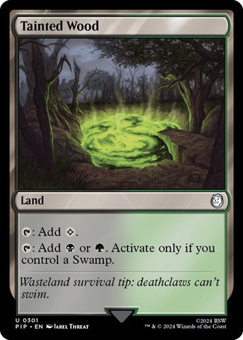 Tainted Wood (Universes Beyond: Fallout) Near Mint