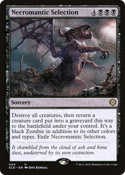 Necromantic Selection (Commander 2022 Starter Decks) Near Mint
