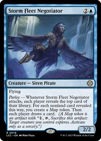 Storm Fleet Negotiator (Commander: The Lost Caverns of Ixalan) Near Mint