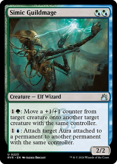 Simic Guildmage (Ravnica Remastered) Near Mint Foil