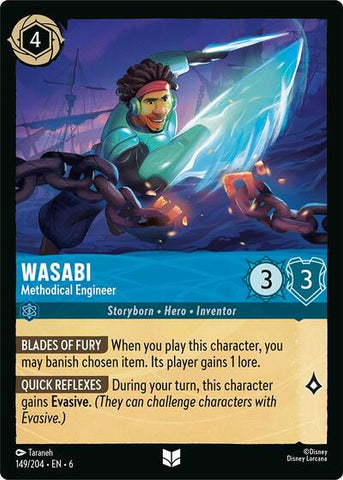 Wasabi - Methodical Engineer (Azurite Sea) Near Mint