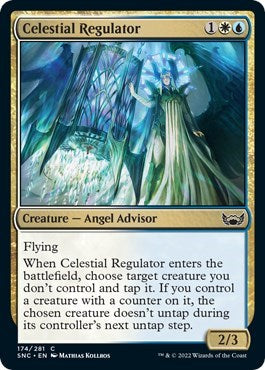 Celestial Regulator (Streets of New Capenna) Near Mint Foil