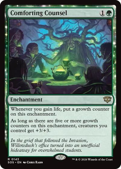 Comforting Counsel (Secrets of Strixhaven) Near Mint Foil