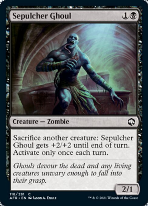 Sepulcher Ghoul (Adventures in the Forgotten Realms) Near Mint