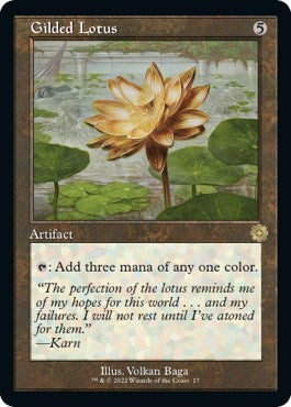 Gilded Lotus (The Brothers' War: Retro Frame Artifacts) Near Mint Foil