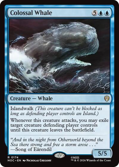 Colossal Whale (The Hobbit: Eternal-Legal) Near Mint