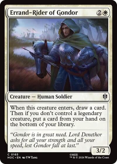 Errand-Rider of Gondor (The Hobbit: Eternal-Legal) Near Mint