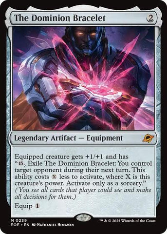 The Dominion Bracelet (Edge of Eternities) Near Mint Foil