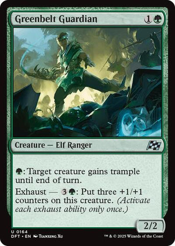 Greenbelt Guardian (Aetherdrift) Near Mint Foil