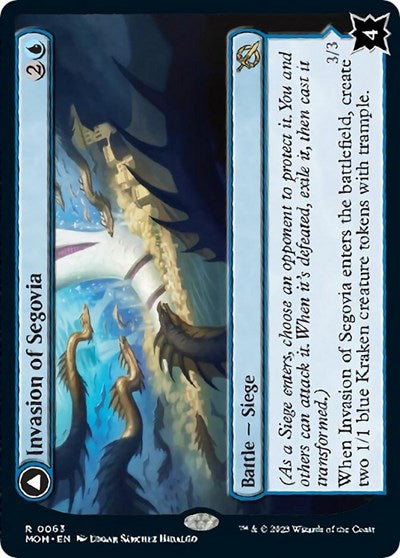 Invasion of Segovia (March of the Machine) Light Play Foil