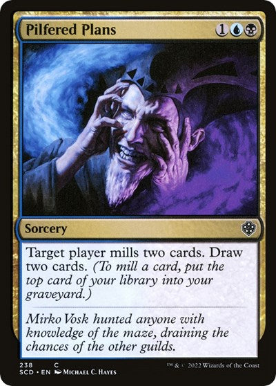 Pilfered Plans (Commander 2022 Starter Decks) Near Mint