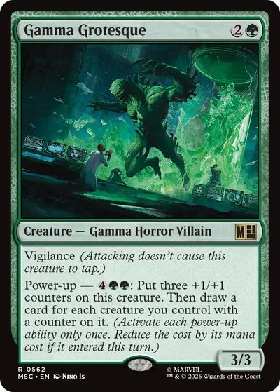 Gamma Grotesque (Commander: Marvel Super Heroes) Near Mint