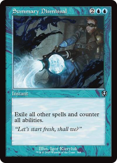 Summary Dismissal (Retro Frame) (Innistrad Remastered) Near Mint