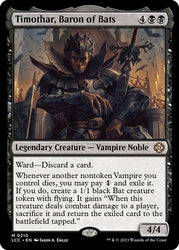 Timothar, Baron of Bats (Commander: The Lost Caverns of Ixalan) Near Mint