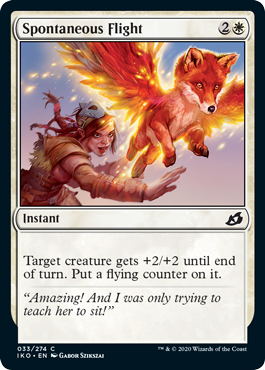 Spontaneous Flight (Ikoria: Lair of Behemoths) Near Mint Foil