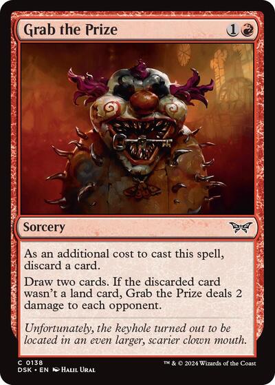 Grab the Prize (Duskmourn: House of Horror) Near Mint Foil