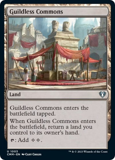 Guildless Commons (Commander Masters) Near Mint