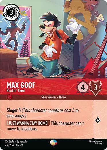Max Goof - Rockin' Teen (Epic) (Fabled) Near Mint Holofoil