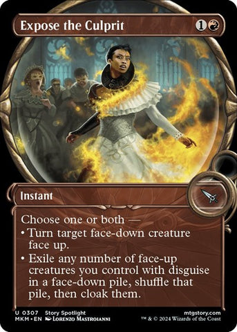 Expose the Culprit (Showcase) (Murders at Karlov Manor) Near Mint Foil