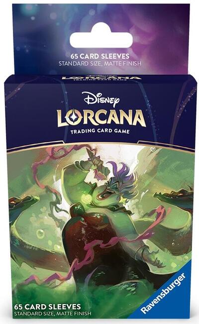 Disney Lorcana Card Sleeves Ursula (65-Pack) (Ravensburger) New