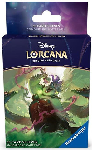 Disney Lorcana Card Sleeves Ursula (65-Pack) (Ravensburger) New