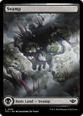 Swamp (0274) (Outlaws of Thunder Junction) Near Mint Foil