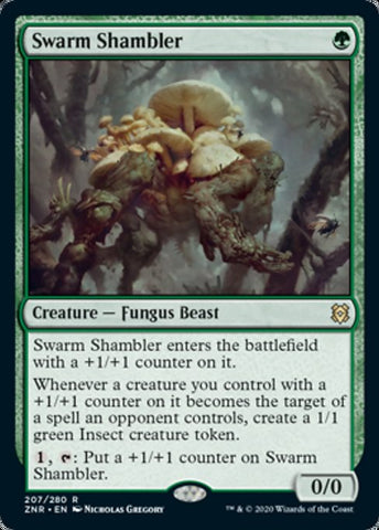 Swarm Shambler (Zendikar Rising) Near Mint Foil