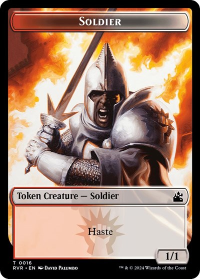 Soldier Token (Ravnica Remastered) Near Mint