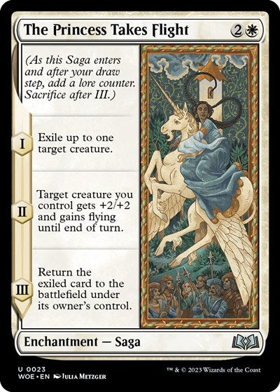 The Princess Takes Flight (Wilds of Eldraine) Near Mint