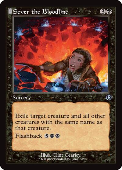 Sever the Bloodline (Retro Frame) (Innistrad Remastered) Near Mint Foil