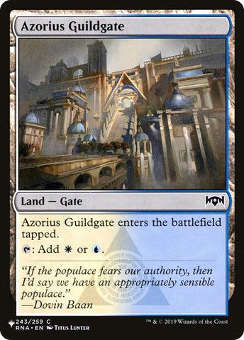Azorius Guildgate (The List) Near Mint