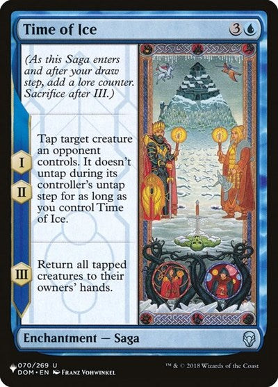 Time of Ice (The List) Near Mint