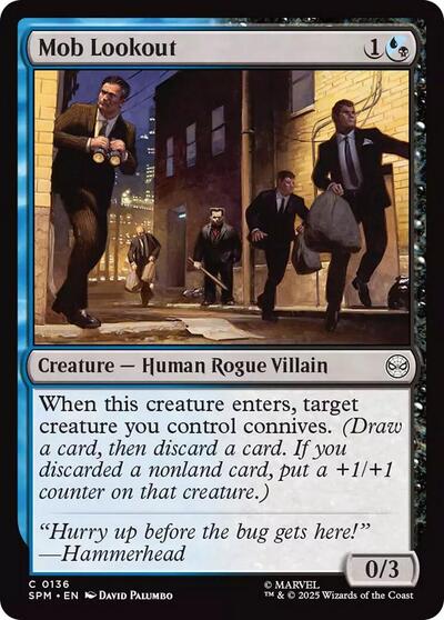Mob Lookout (Marvel's Spider-Man) Near Mint Foil