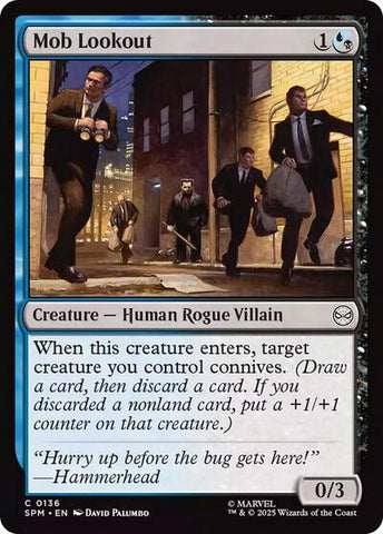 Mob Lookout (Marvel's Spider-Man) Near Mint Foil