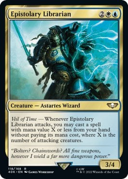 Epistolary Librarian (Universes Beyond: Warhammer 40K) Near Mint