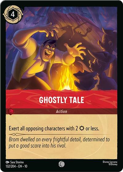 Ghostly Tale (Whispers in the Well) Near Mint Cold Foil
