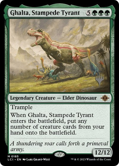Ghalta, Stampede Tyrant (Promo Pack: The Lost Caverns of Ixalan) Near Mint