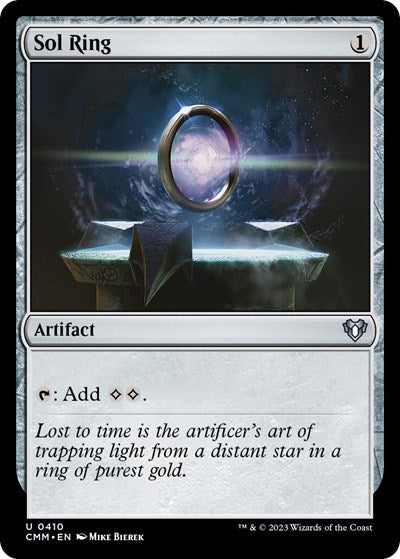 Sol Ring (Commander Masters) Light Play Foil