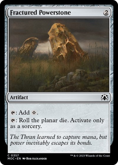 Fractured Powerstone (Commander: March of the Machine) Near Mint