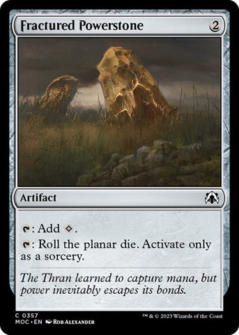 Fractured Powerstone (Commander: March of the Machine) Near Mint