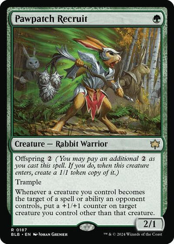 Pawpatch Recruit (Bloomburrow) Near Mint
