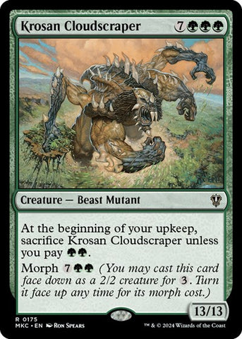 Krosan Cloudscraper (Commander: Murders at Karlov Manor) Near Mint