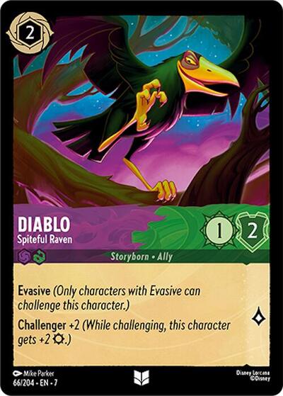 Diablo - Spiteful Raven (Archazia's Island) Near Mint