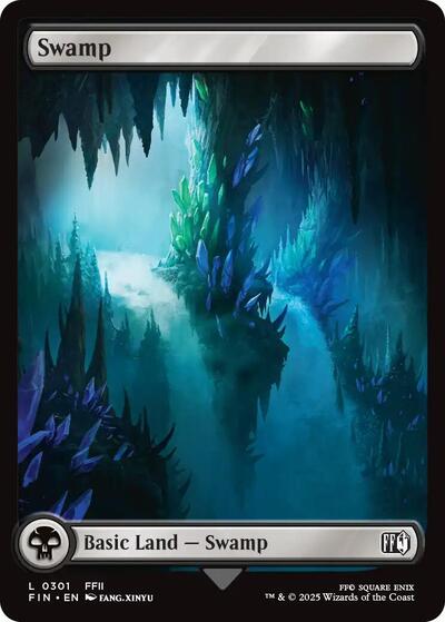 Swamp (0301) (Universes Beyond: FINAL FANTASY) Near Mint Foil
