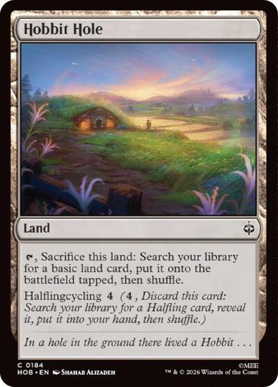 Hobbit Hole (The Hobbit) Near Mint Foil
