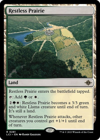 Restless Prairie (The Lost Caverns of Ixalan) Near Mint