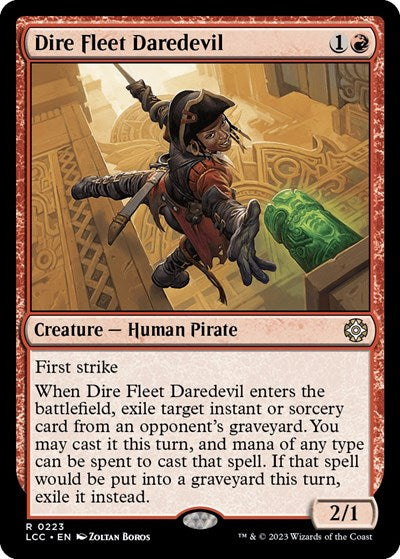 Dire Fleet Daredevil (Commander: The Lost Caverns of Ixalan) Near Mint