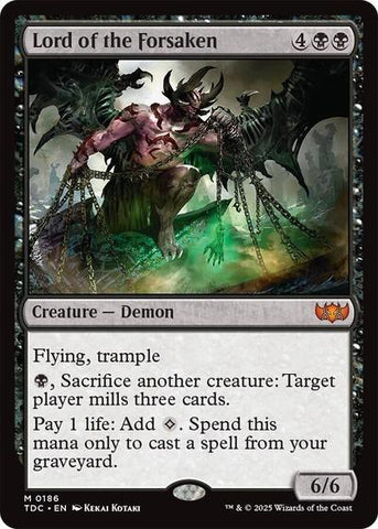 Lord of the Forsaken (Commander: Tarkir: Dragonstorm) Near Mint