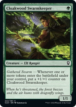 Cloakwood Swarmkeeper (Commander Legends: Battle for Baldur's Gate) Near Mint